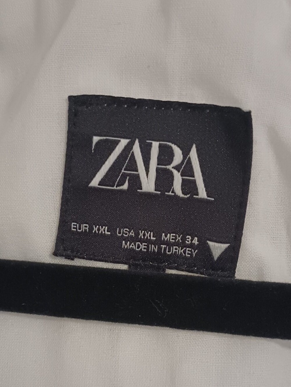 Zara White Pinstripe Tie-back Vest - Picture 2 of 10